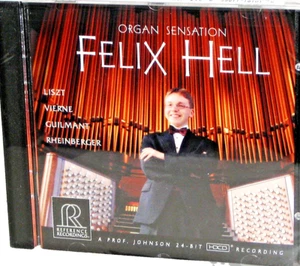 Reference Recordings CD RR-101: Felix Hell - Organ Sensation - 2003 USA SEALED - Foto 1 di 2
