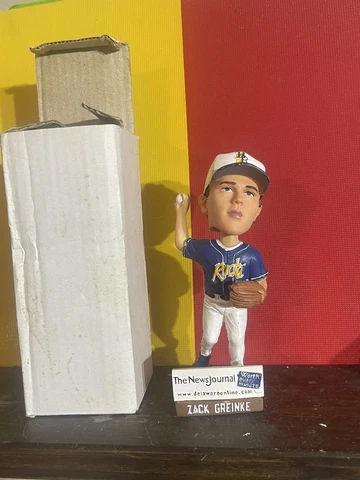 Zack Greinke Wilmington Blue Rocks Bobblehead Royals Astros Angels Dodgers RARE! Cover