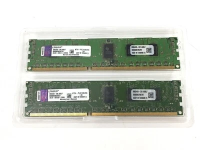 Kingston 4GB (2x2GB) Server RAM PC3-10600 KTH-PL313S/2G 9965439-048.A00LF - Image 1 of 2