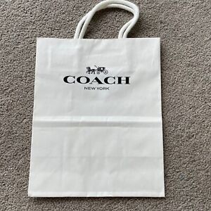 Authentic New Coach Shopping Bag Gift Bag Paper Bag Luxury Packaging