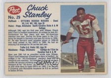 1962 Post Cereal CFL Chuck Stanley (hand-cut) #29.2