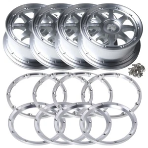 GTB CNC Alloy Front Rear Wheel Hub with Ring Set for 1/5 RC Car Losi dbxl dbxl-e - Bild 1 von 7