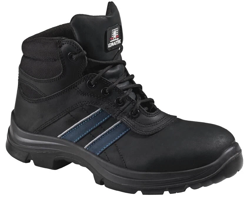 Lemaitre Andy high, 0920, Sicherheitsschuhe S3, Leder Arbeitsschuhe Weite L