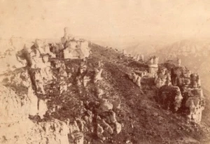 Montpellier le Vieux la Citadelle France old Photo 1890 - Picture 1 of 4