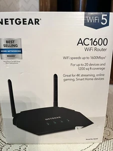 NETGEAR AC1600 WiFi Router Dual Band with Nighthawk App - Zdjęcie 1 z 4