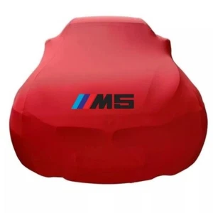 For BMW M5 Car Cover Class Dust Proof Windproof  Combing Car Cover Red Indoor - Bild 1 von 10