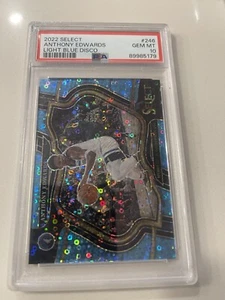 2022 select anthony edward’s light blue disco # 249 - Picture 1 of 2
