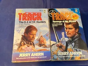 Jerry Ahern 2 Books Lot Paperback Dan Track D.E.A.T.H. Action Adventure Thriller - Imagen 1 de 2