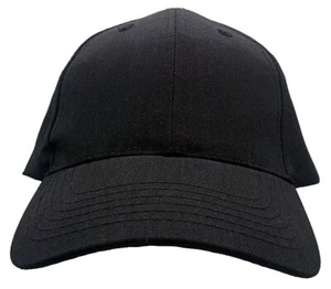 Nueva gorra negra Apollo ajustable para adultos - Imagen 1 de 5