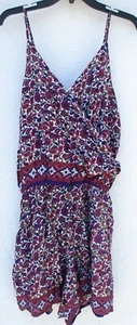 Young USA Women's Summer Romper Spaghetti Strap, Purple-FREE SHIPPING, NEW - Picture 1 of 2