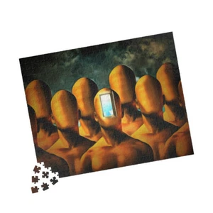 Puzzle (110, 252 oder 500 Teile) - Psychedelic Door - Bild 1 von 13