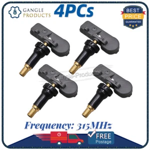 Set of (4) 13528566 Tire Pressure Sensors TPMS 315 Mhz For 2017-2018 Yukon Tahoe - Picture 1 of 8