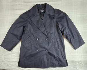 Weekend Max Mara Women's Cotton Nylon Trench Coat Oversized Quilted Lining 10 - Picture 1 of 14