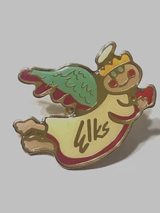 Elks Angel Lapel Pin - Picture 1 of 1