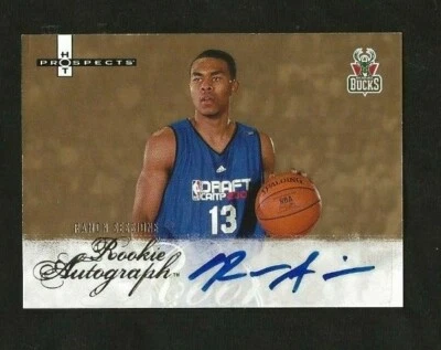 Ramon Sessions 2007-08 Fleer Hot Prospect novato serie automática #d/899  Foto 1 de 2