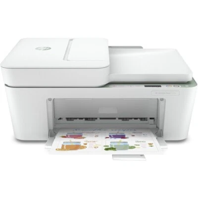 HP DeskJet 4122 Stampante Multifunzione a Getto d'Inchiostro a Colori - Bianca - Immagine 1 di 4