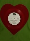 Jackson Browne Red Lp Promo Vinyl Single In The Shape Of A Heart 1986 Vhtf