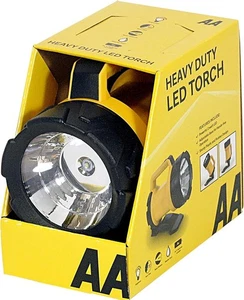 AA Heavy Duty LED Taschenlampe AA3881 180m Leuchtweite, verstellbare Basis 6 Winkel - Bild 1 von 7