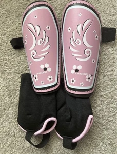 CybGene Shin Pads for Girls, Rugby, Hockey, Football Shin Guards, size Large - Picture 1 of 3