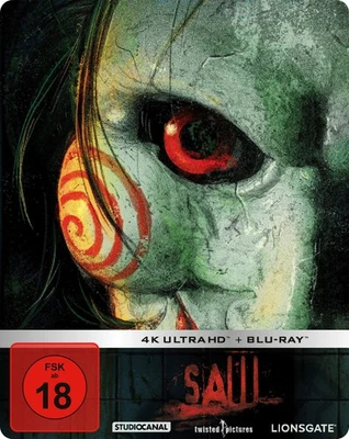 SAW - Limited Steelbook Edition (4K Ultra-HD+ Blu-ray 2D) - Ger (4K UHD Blu-ray) - Image 1 of 4