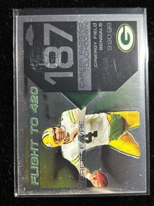 Topps Chrome 2007 edición de varios años vuelo a 420 Brett Favre #BFC-BF187 HOF - Imagen 1 de 2