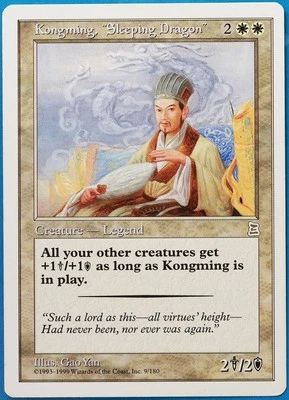 Kongming, Sleeping Dragon Portal Three Kingdoms PLD Rare CARD (493403) ABUGames - Image 1 of 2