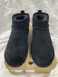 Bearpaw Stivaletti corti da donna - 2860 W, Nero - 10 Medium - Foto 1 di 6