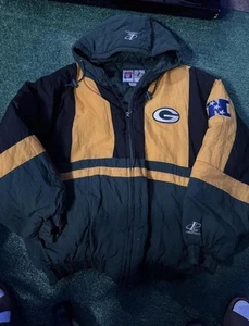 Vintage Men’s Green Bay Packers Logo Athletic Jacket Xl - Picture 1 of 2