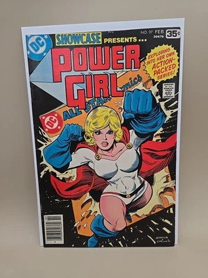 DC Showcase #97 Power Girl 1st Solo Story + Origin KEY 1978 DC Comic, Staton Art - Image 1 of 4