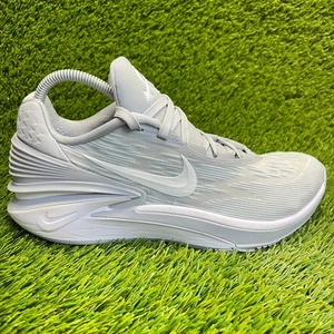 Nike Air Zoom GT Cut 2 Mens Size 8.5 Gray Athletic Basketball Shoes Sneakers - Picture 1 of 10