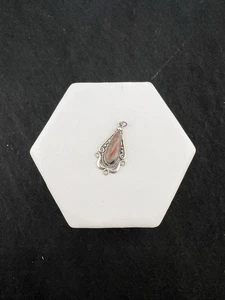 .925 Sterling Silver & Miscellaneous Stone Pendant - Made by Bell - 4.2g - Picture 1 of 3