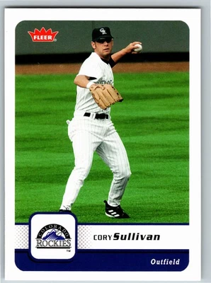 Cory Sullivan - #325 - Colorado Rockies - 2006 Fleer -Baseball Card Mint - Image 1 of 2