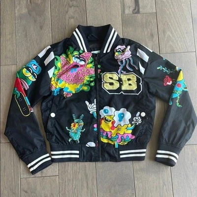 Chaqueta gráfica colorida Nickelodeon para niños talla 8 Foto 1 de 4