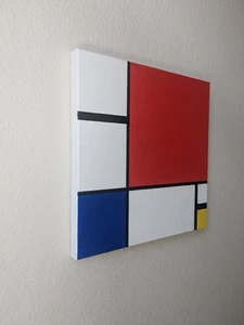 Ölgemälde Piet Mondrian Replik - Bild 1 von 4