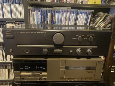 JVC AX-A341TN Stereo Amplifier Verstärker Defekt Dumpfer Sound Hifi Ax A Bastler - Bild 1 von 4
