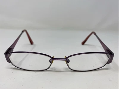 Marco de gafas Phoebe Couture P304 PUR 51-16-140 de metal púrpura con borde completo JZ35 Foto 1 de 4