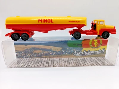 OSTPARTS OP 87712, UNIC Tanksattelzug, Minol , Ostalgiemodell , 1/87, H0,