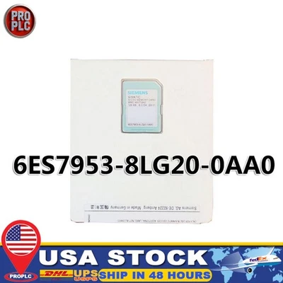 New Siemens 6ES7953-8LG20-0AA0  SIMATIC S7 Micro Memory Card 6ES7 953-8LG20-0AA0 - Image 1 of 4