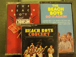 The Beach Boys - Do It Again, Concert, Still Cruisin cassettes Play Tested - Picture 1 of 17