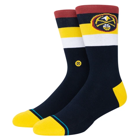 Stance Denver Nuggets Stripe Crew Socks Cover