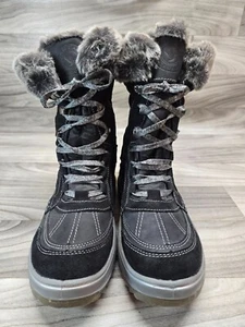 Santana Canada Marta wasserabweisende isolierte Damen-Winterstiefel Größe 9,5 schwarz - Bild 1 von 8