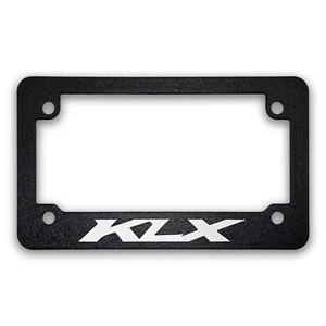 Marco de matrícula texturizado para motocicletas Kawasaki KLX TODOS LOS AÑOS Y MODELOS - Imagen 1 de 2