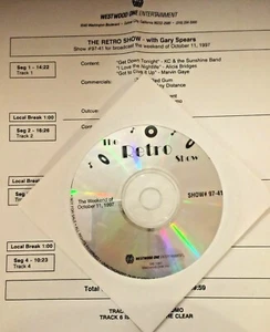 RADIO SHOW 10/11/97 RETRO SHOW: KAREN YOUNG, SYLVERS, ALICIA BRIDGES, DON RAY - Foto 1 di 2