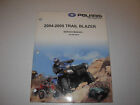 2004-2005 Polaris Trail Blazer manuel d'entretien du VTT, p/n 9919476 c/w CD