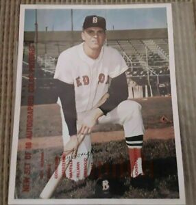 1965 Boston Red Sox Tony Conigliaro  8 X10 Photo  Pack Color Set Of 8 In Wrapper