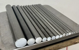 12L14 Steel Round Bar Stock Assortment – 14 Pcs – CNC Lathe Machining Metal Rods - Picture 1 of 6