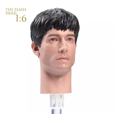 1:6 Barry Allen Ezra Miller Cabeza Esculpida Talla Ajuste 12" Hombre HT Figura Cuerpo Juguetes Foto 1 de 4