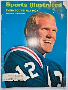 Sports Illustrated February 9 1970 Terry Bradshaw Louisiana Tech Rookie Cover - Picture 1 of 2