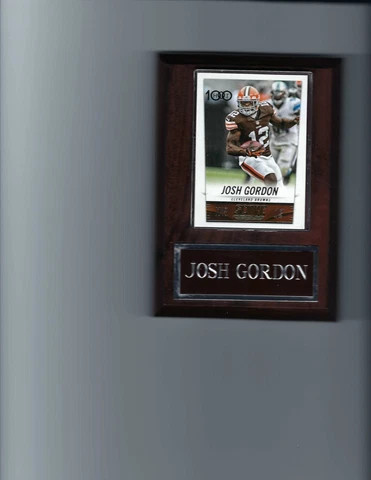 JOSH GORDON PLAQUE CLEVELAND BROWNS FOOTBALL NFL   C3 Cover
