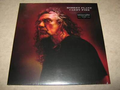 ROBERT PLANT-Carry Fire 2LP's NEW! Barnes & Noble Gold Vinyl Led Zeppelin - Image 1 of 3